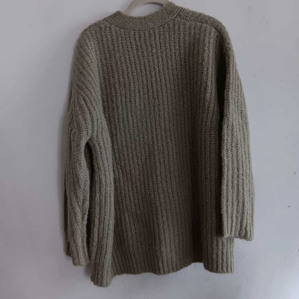 Jenni Kayne  Cocoon Cardigan In Willow Textural Italian Yarn Grunge Oversized - Picture 5 of 10